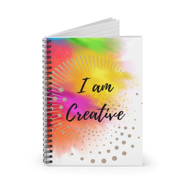 “I Am Creative" Journal