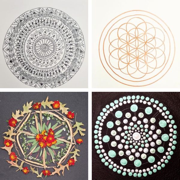 Creating Mandalas to Tune In and Slow Down